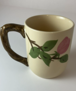 Alternative view of Franciscan “Desert Rose” Mug