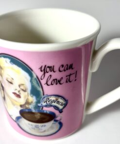 Alternative view of Villeroy & Boch “You Can Love It!” Pink Coffee Mug