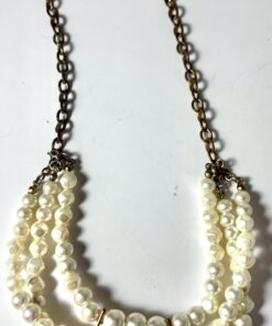 Alternative view of Vintage Faux Pearl Statement Necklace