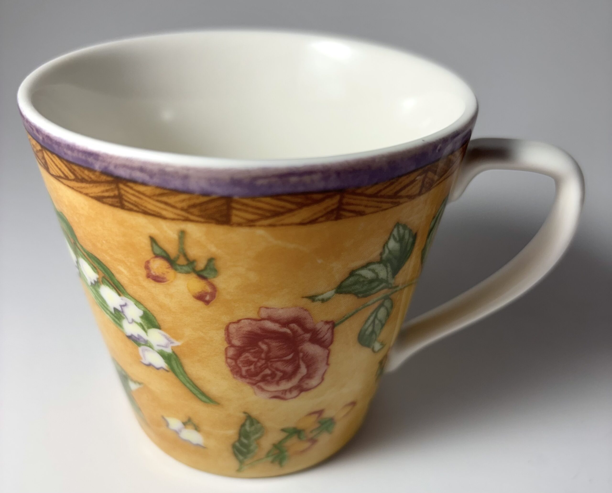 222 Fifth “Tuscany Rose” Floral Mug - Image 2