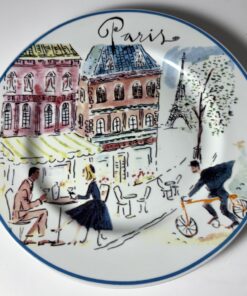 Alternative view of Rosanna “Paris” Decorative Plate