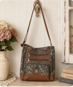 Stone Mountain Paisley Crossbody Bag