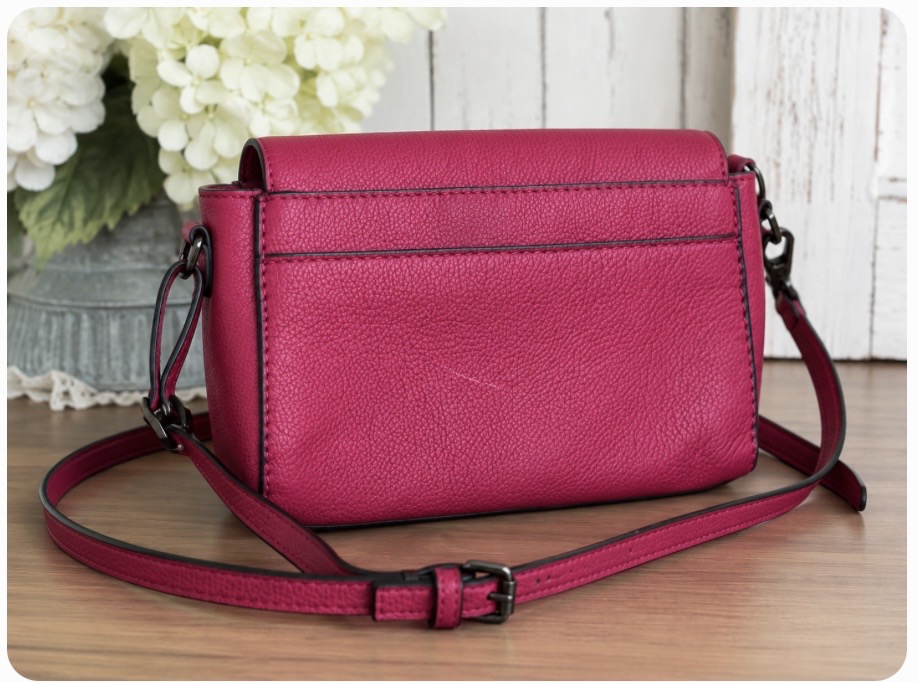 Tahari Fuchsia Crossbody Bag - Image 2