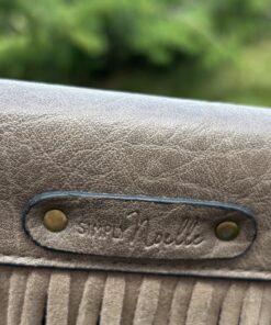 Alternative view of Simply Noelle Taupe Fringe Crossbody Wallet Purse