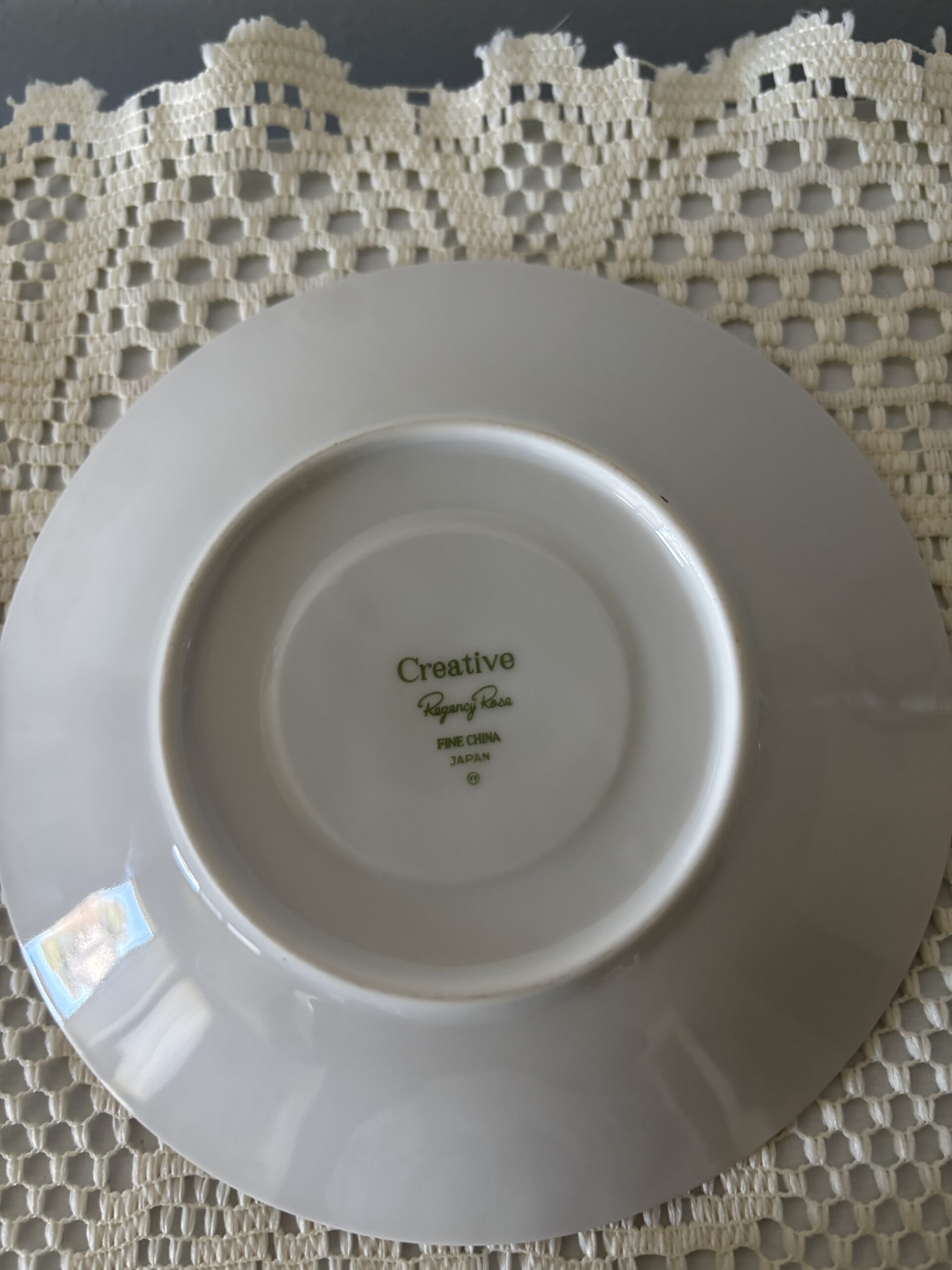 Vintage Pink Rose Teacup & Saucer - Image 4
