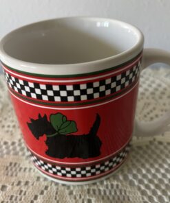 Alternative view of Vintage Scottie Dog Mug