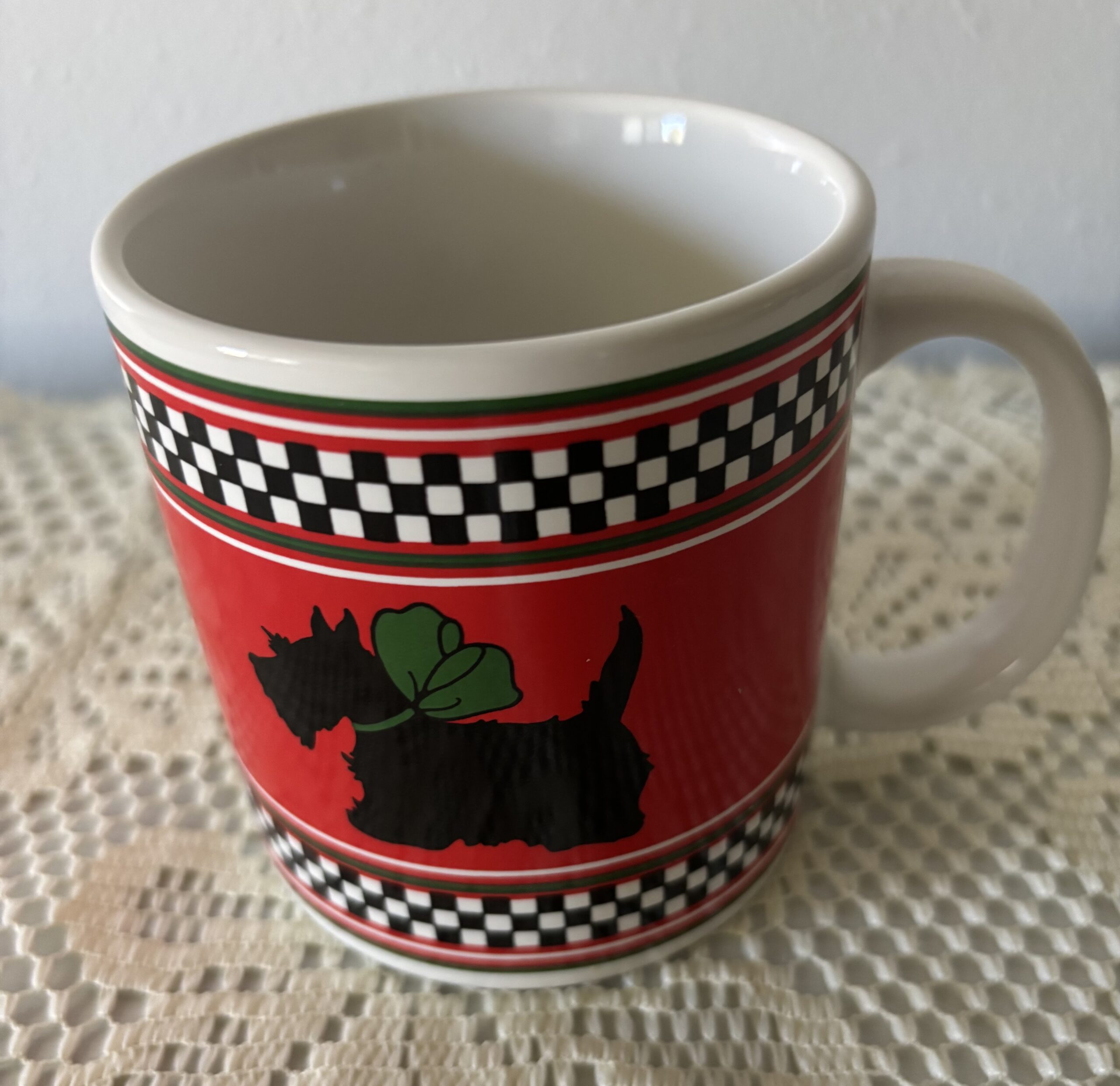 Vintage Scottie Dog Mug - Image 2