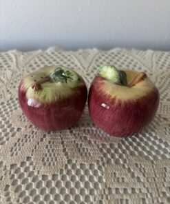 Alternative view of Vintage Apple Salt & Pepper Shakers
