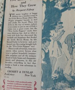 Alternative view of Vintage Five Little Peppers and How They Grew – Margaret Sidney