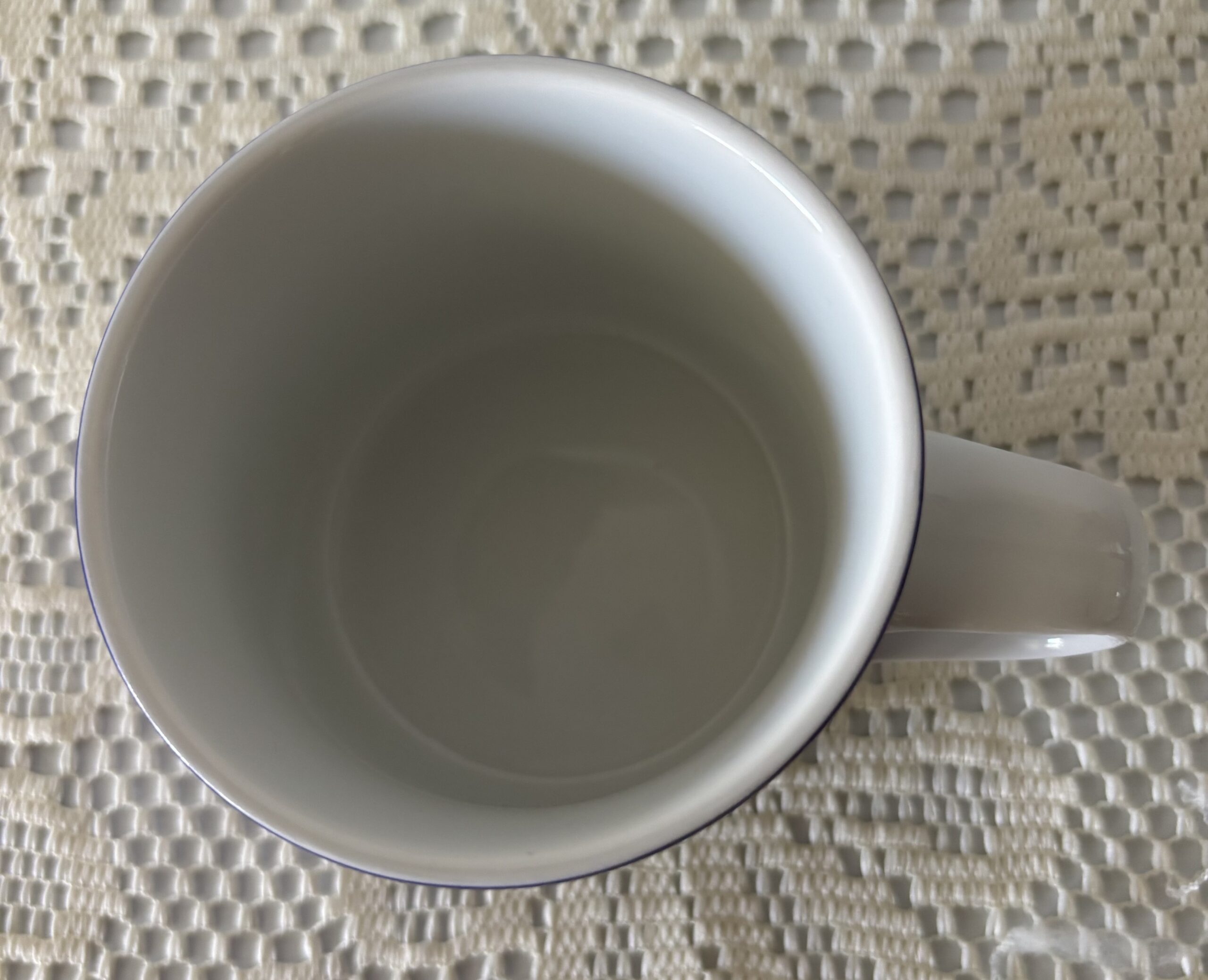 Vintage Dansk Mosaic Wave Mugs - Set of 2 - Image 2